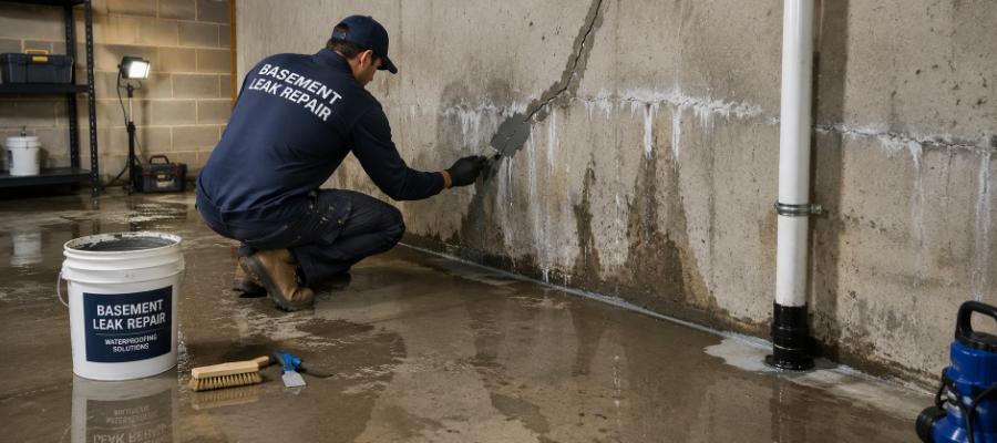 Basement Leak Repair in Cornwall TR